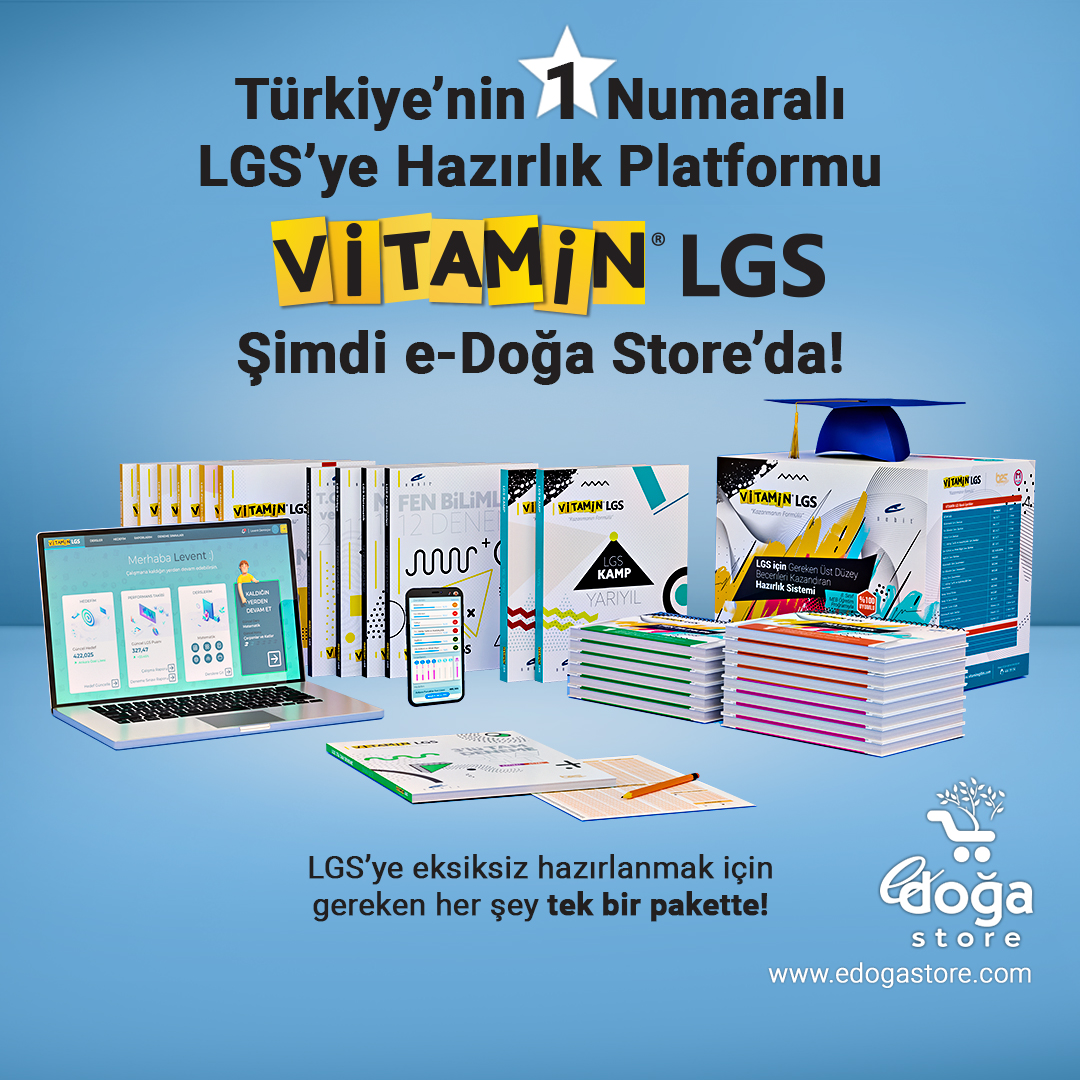 Vitamin LGS Şimdi E-Doğa Store';;;;;;da!